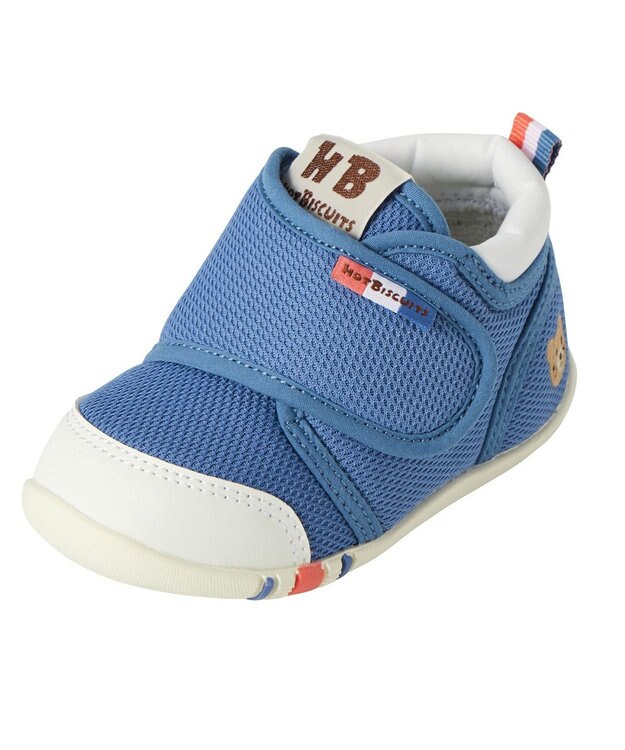 MIKI HOUSE HOT BISCUITS 【11.5cm-13.5cm】 ファーストベビーシューズ ブルー