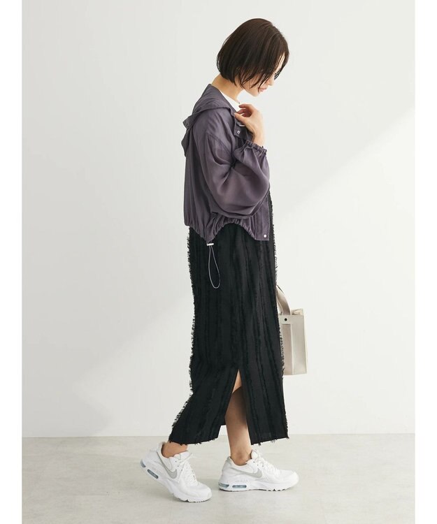 Green Parks ・ＥＬＥＮＣＡＲＥ　ＤＵＥ　シアーマウンテンパーカー Charcoal Gray