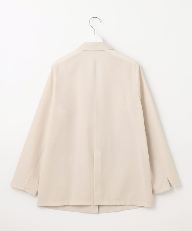 23区 【洗える】シアーマットクロス ジャケット ベージュ系