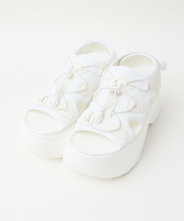 WEGO ボリュームスポーツサンダル ホワイト