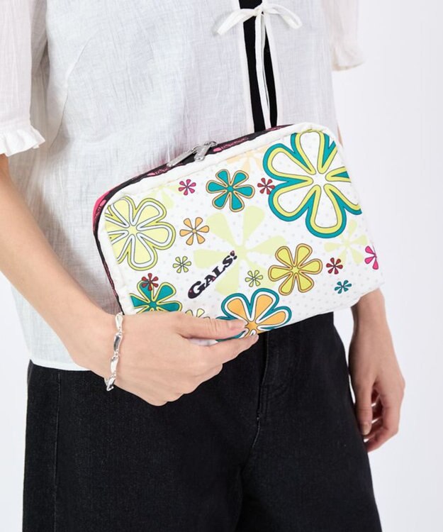 LeSportsac 【GALS!】EXTRA LARGE RECTANGULAR COSMETIC/ホウナンギャルズ ホウナンギャルズ