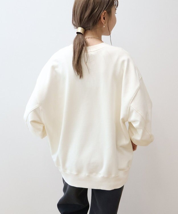 AMERICAN HOLIC 刺繍裏毛プルオーバー Brown