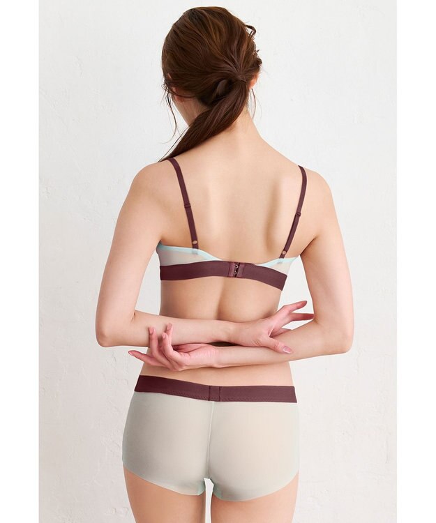 WACOAL ボーイレングス ショーツ 【重力ケアブラ】 BXB114とペア はきこみ丈あさめ アウターにひびきにくい(後ろ裾) レディース PXB614 /ワコール メロン