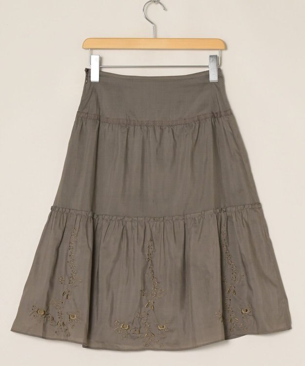 ONWARD Reuse Park 【組曲】スカート春夏 ブラウン