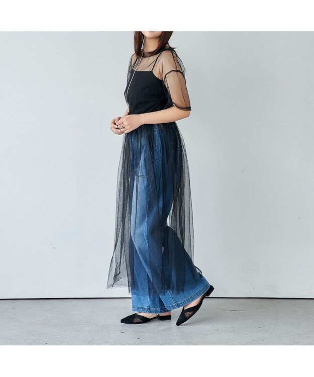 MODE ET JACOMO <carino>【２WAY】バックベルトサンダルパンプス ブラック