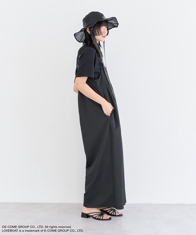 Green Parks ■ＬＯＶＥＢＯＡＴ　サロペットパンツ Black