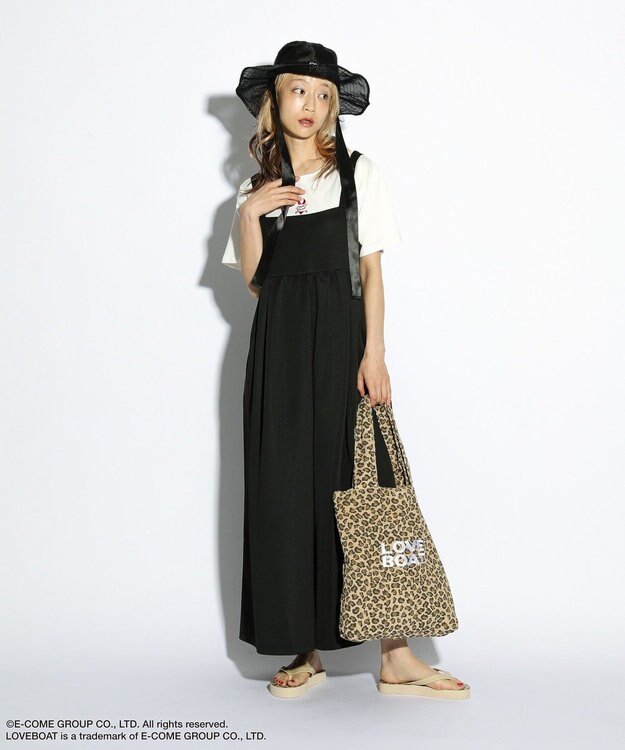 Green Parks ■ＬＯＶＥＢＯＡＴ　サロペットパンツ Black