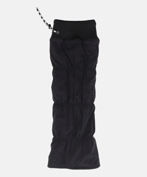 PW CIRCULUS 新登場！【WOMEN】薄中綿 レッグウォーマー ブラック系