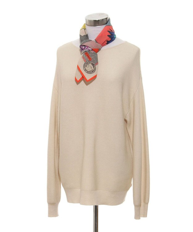 MOONBAT SWASH LONDON コットンプリントスカーフ レッド