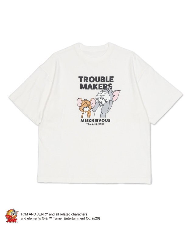 WEGO 【トムとジェリー/グレムリン/バットマン/ユニセックス着用ITEM/SMLサイズ展開】キャラクターズグラフィックT1（SS） 柄5