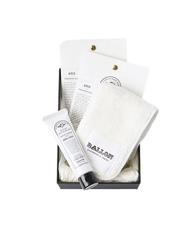 antina gift studio BALLON / バスソルト＆ハンドクリーム＆タオルギフトセット(ハーバル) -