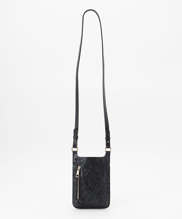GRACE CONTINENTAL Mobile Shoulder Bag ブラック