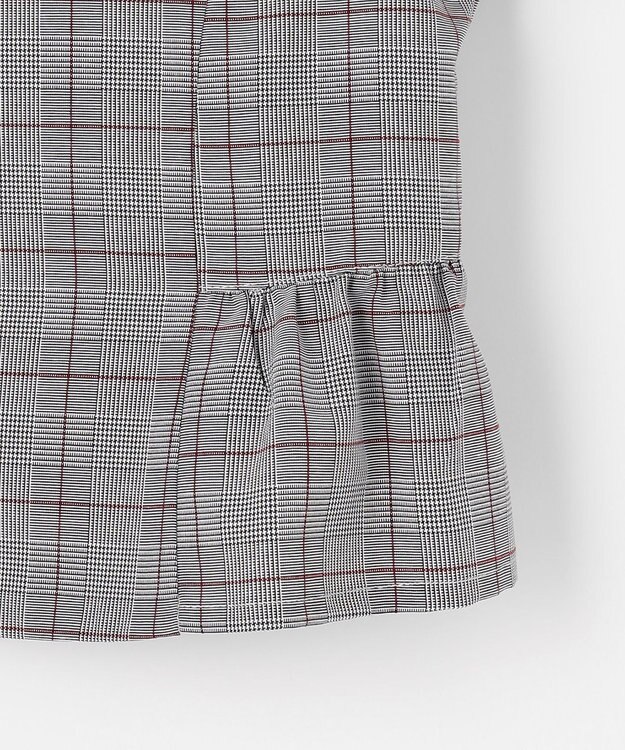 組曲 KIDS 【150-170㎝】グレンチェックジャケット＆プリーツワンピース セット ネイビー×チェック系