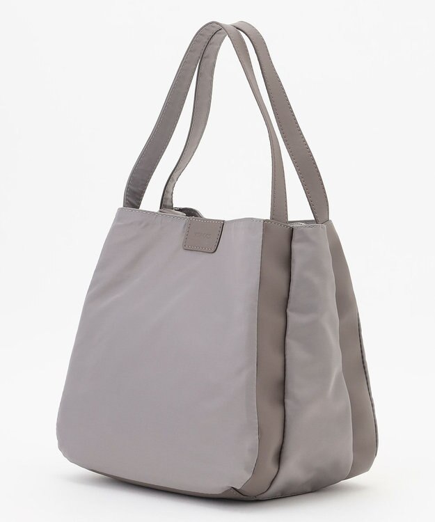 Y'SACCS スクエアすっきりトート Sサイズ グレージュ