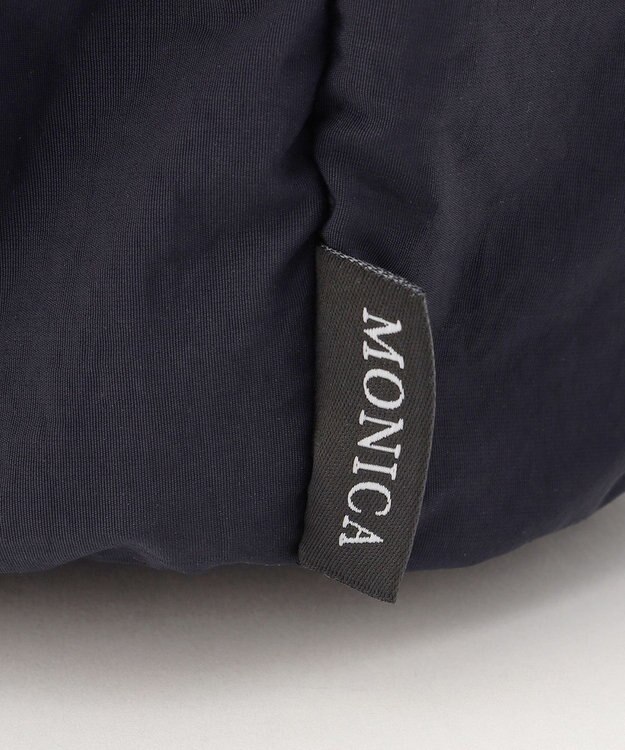 LA BAGAGERIE 【MONICA】クリンクルナイロン　ドロスト2WAYバッグ ネイビー