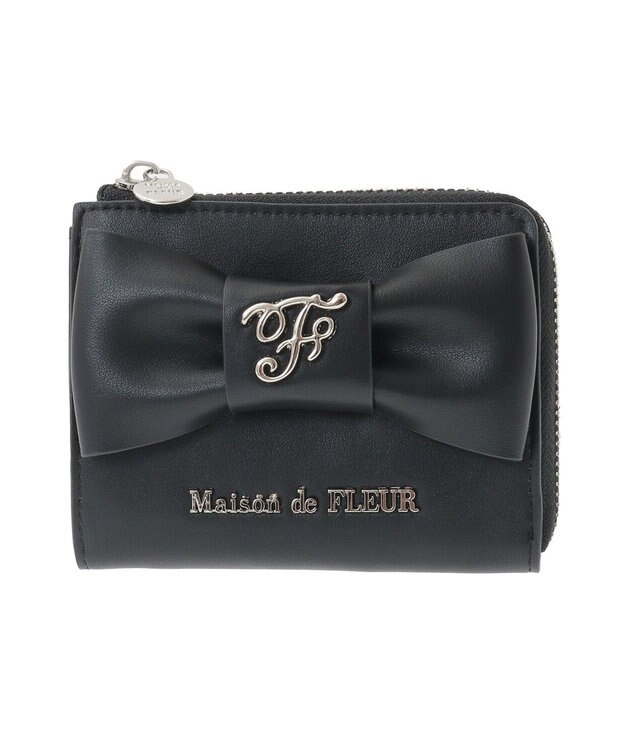 Maison de FLEUR ベルトリボンフラグメントケース Black