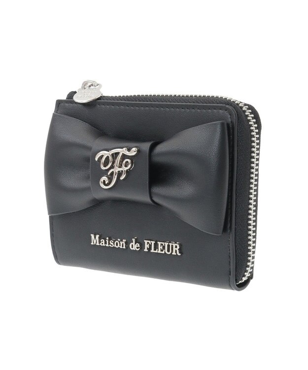 Maison de FLEUR ベルトリボンフラグメントケース Black