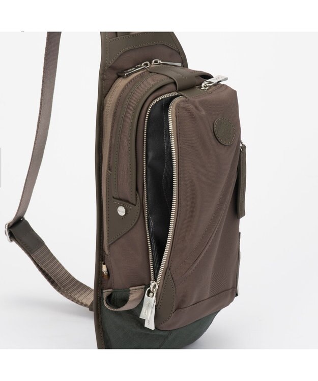 ACE BAGS & LUGGAGE Orobianco ルガーノ LUGANO 92531 ボディバッグ チャコールグレー