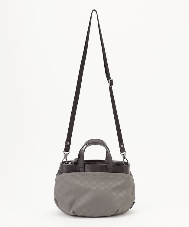 Y'SACCS Polka Dots　タックラウンド2WAYミニマムトート グレー