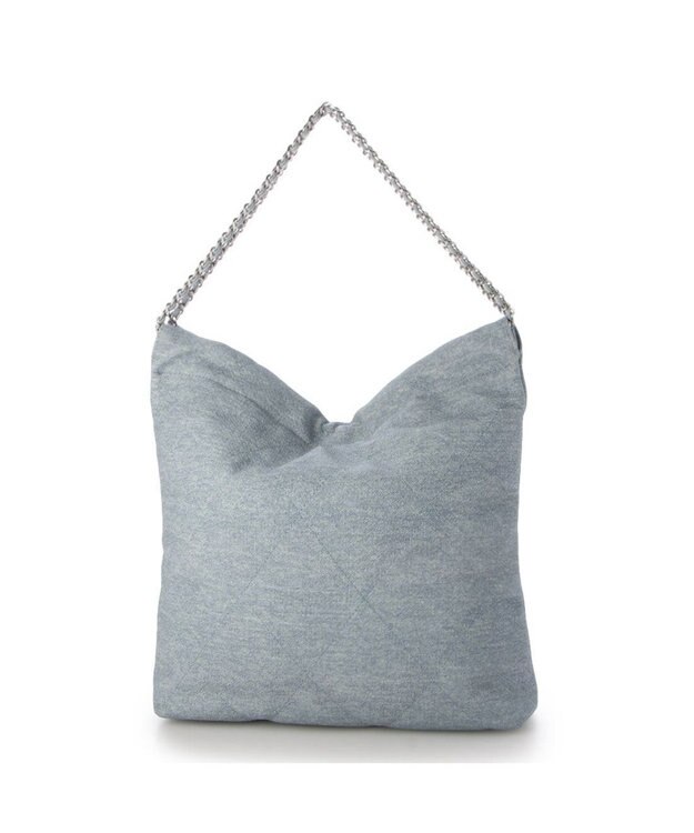 UNBILLION 【テレビ ドラマ着用アイテム】カシュカシュ cachecache / デニム風チェーンバッグ ブルー