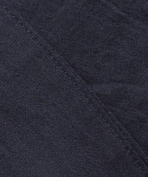 #Newans 【金子綾さんインスタライブご紹介アイテム】（前後着用可能）ピンタックシアーブラウス ネイビー