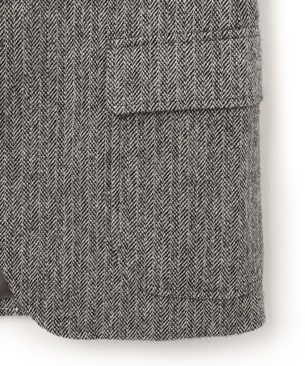 J.PRESS MEN 【LOVAT】 LAVEROCK TWEED ヘリンボーン ジャケット グレー系1