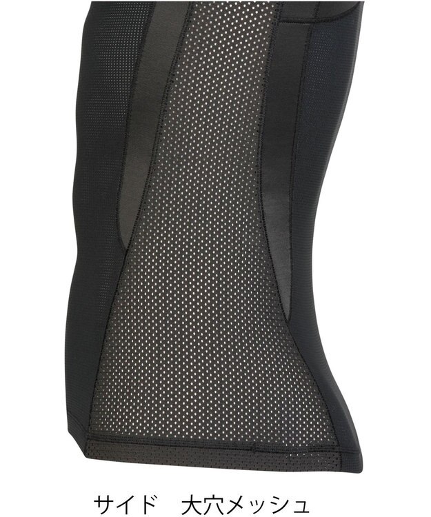 CW-X 【MEN】 CW-X メンズ 機能性トップス 肩が動かしやすくなる 運動時の疲労を軽減 ゴルフ 球技 マラソン 【JYURYU TOP】 長袖 JAO389 /ワコール ブラック