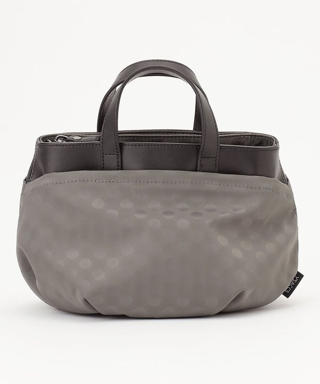 Y'SACCS Polka Dots　タックラウンド2WAYミニマムトート グレー