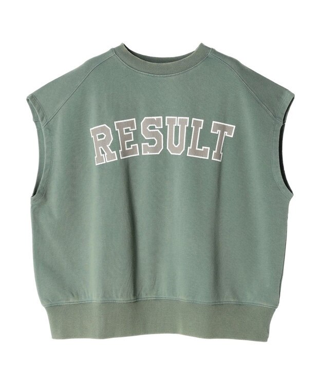 CRAFT STANDARD BOUTIQUE ミニ裏毛　パウダー加工　２ｗａｙクラックＰＴベスト Green