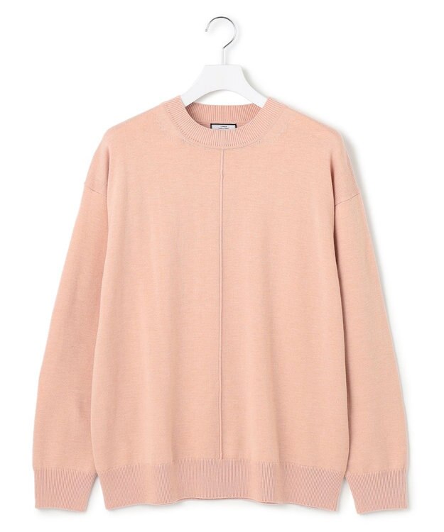 J.PRESS YORK STREET 【UNISEX】ANTI PILLING WOOL クルーネックニット ピンク系