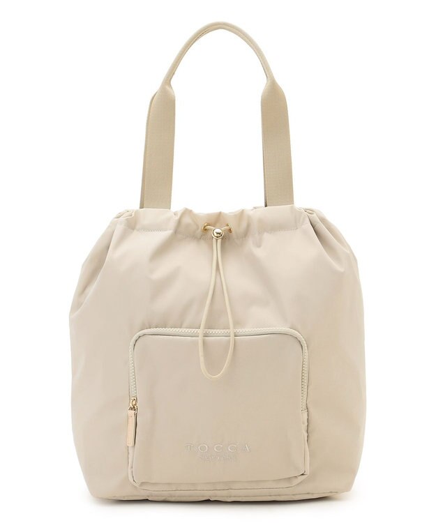 TOCCA CORRERE 2WAY TOTE トートバッグ【WEB＆一部店舗限定・A4サイズ対応】 アイボリー系