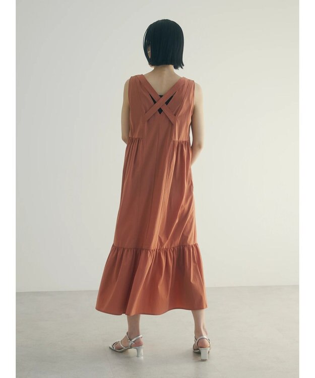 Green Parks armonia.バッククロスワンピース Orange