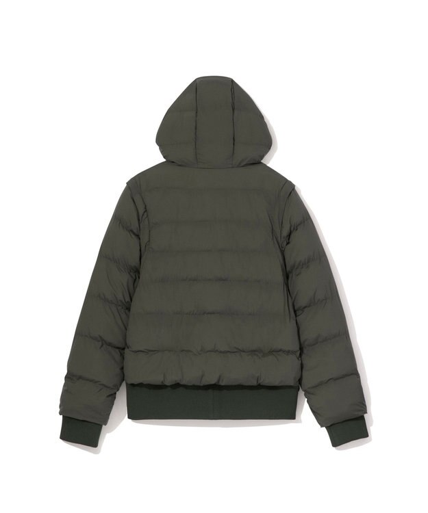 ZERO HALLIBURTON 【袖着脱可能】 2WAY 中綿アウター ZHG-W5A2a 85133 カーキ