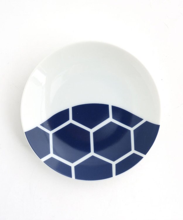 たち吉 【たち吉】藍吉祥皿〈５枚〉美濃焼 ホワイト×ブルー