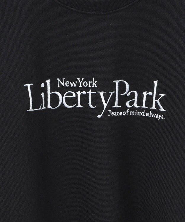 AMERICAN HOLIC Ｌｉｂｅｒｔｙ　Ｐａｒｋ刺繍スウェット① Black