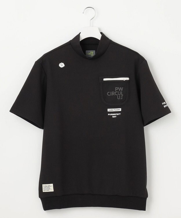 PW CIRCULUS 【MEN】ワッフルモック ブラック系