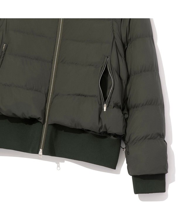 ZERO HALLIBURTON 【袖着脱可能】 2WAY 中綿アウター ZHG-W5A2a 85133 カーキ