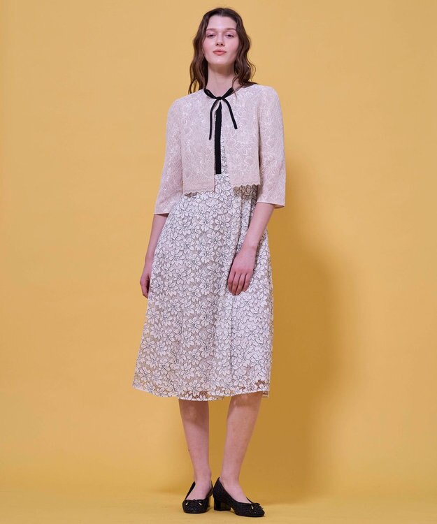 TOCCA LACE MEADOW BOLERO ボレロ ピンク系