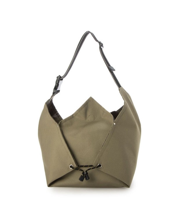 UNBILLION カシュカシュ cachecache / ナイロン折り紙トートバッグ ベージュ