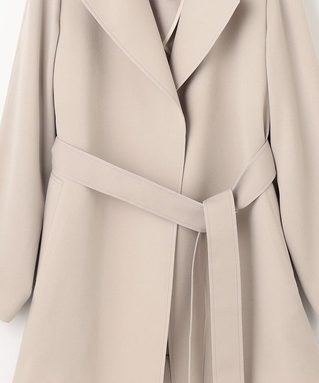 自由区 L トロトレンチ ミドル丈コート ベージュ系