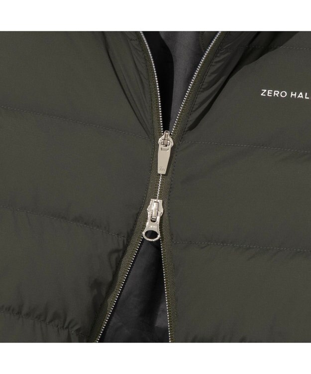 ZERO HALLIBURTON 【袖着脱可能】 2WAY 中綿アウター ZHG-W5A2a 85133 カーキ