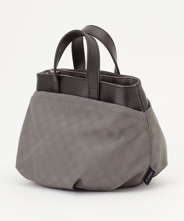 Y'SACCS Polka Dots　タックラウンド2WAYミニマムトート グレー