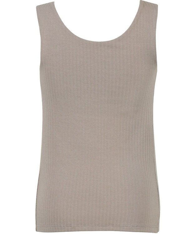 Wing カップ付きノースリーブ　【シンクロブラトップ　リブタイプ】　ラクしてきれいなシルエット　ウイング／ワコール　ET1171 ブラウン