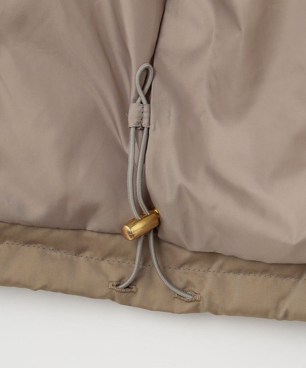 J.PRESS LADIES S ブラッシュドマルチポリ ダウンベスト キャメル系