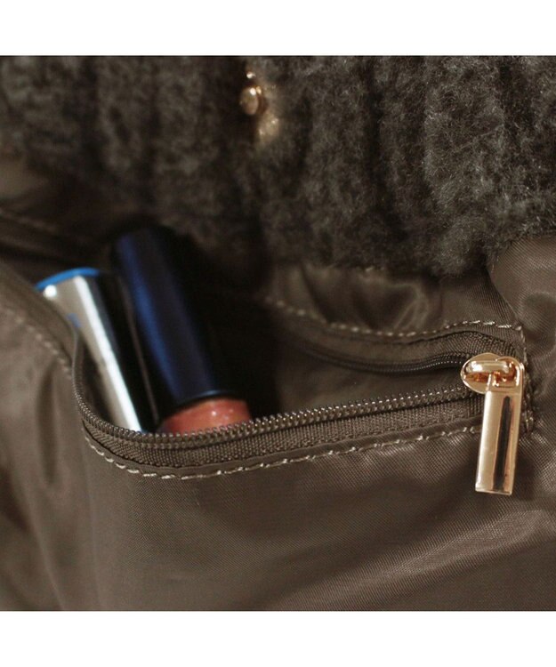 ROOTOTE 1342【ふわふわボア】SC.ベビールー.ダンプリング-A 05：セサミ