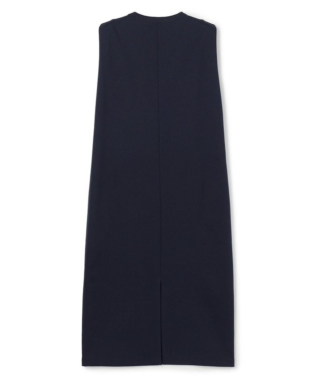 uncrave ダブルフェイスジャージー ワンピース ネイビー