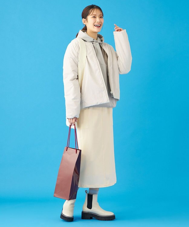 SHARE PARK LADIES 【UNISEX】蓄熱中綿モンスターカーディガン（S・Mサイズ） オフホワイト