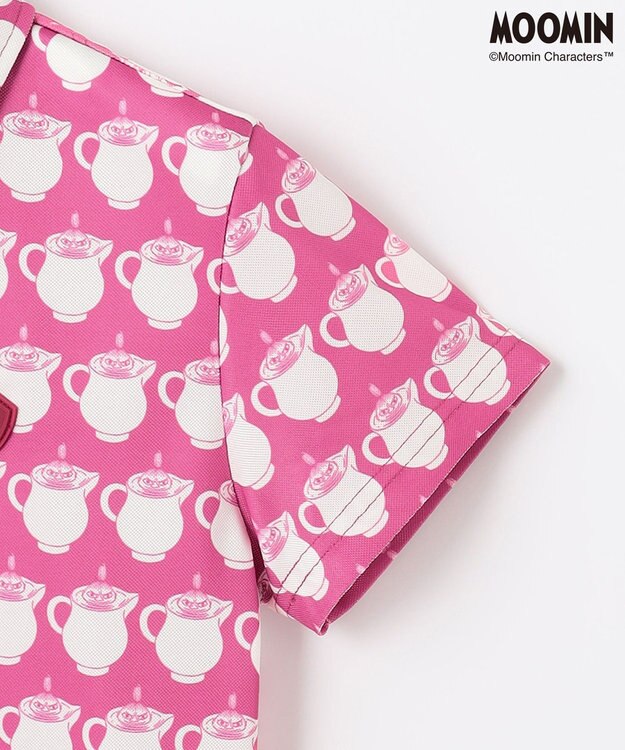 23区GOLF 【WOMEN】【MOOMIN COLLECTION】ムーミン 半袖 総柄プリント シャツ ピンク系5