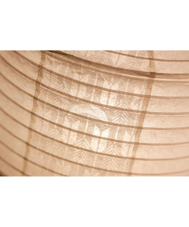 ちょうちん堂 【月白】YAGASURI 矢絣 ちょうちん ライト ホワイト