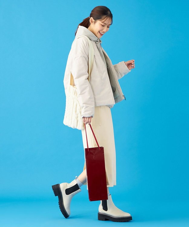 SHARE PARK LADIES 【UNISEX】蓄熱中綿モンスターカーディガン（S・Mサイズ） オフホワイト